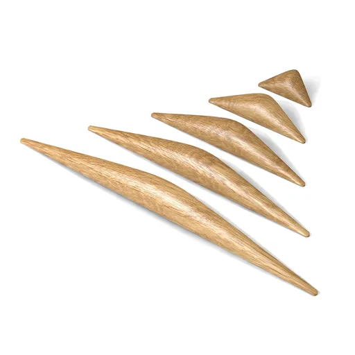 Wooden drawer pulls unusually shapes - 1